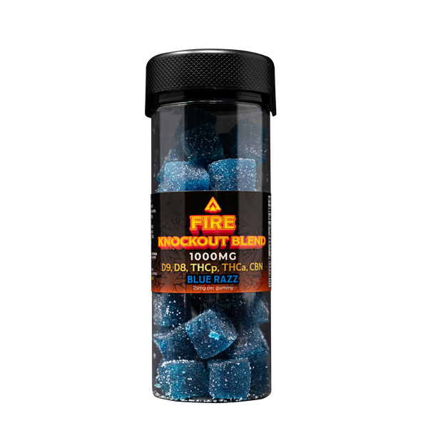 Fire Knockout Blend Gummies 1000mg