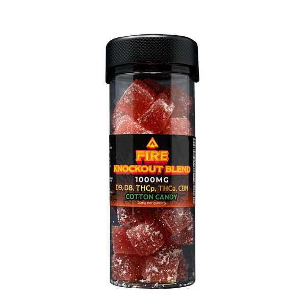 Fire Knockout Blend Gummies 1000mg