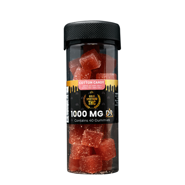 Gold Spectrum 1000mg D9 Gummies