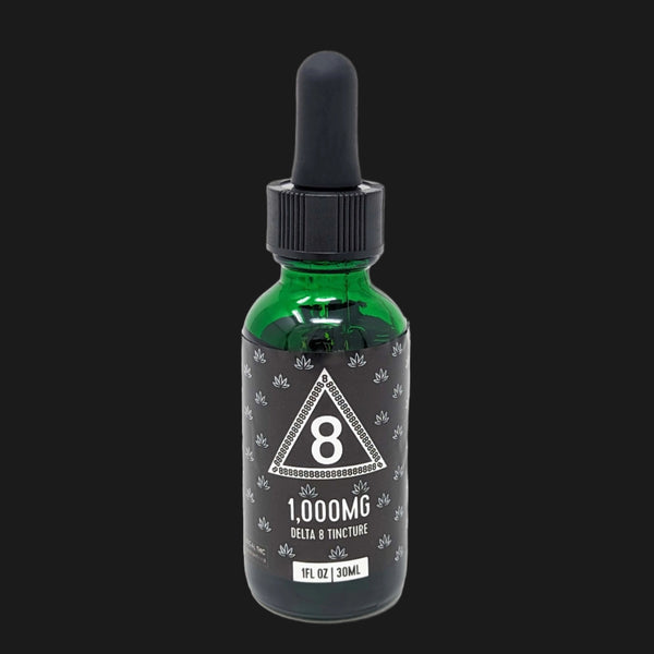 Delta-8 Tincture 1000mg - Spearmint Flavor