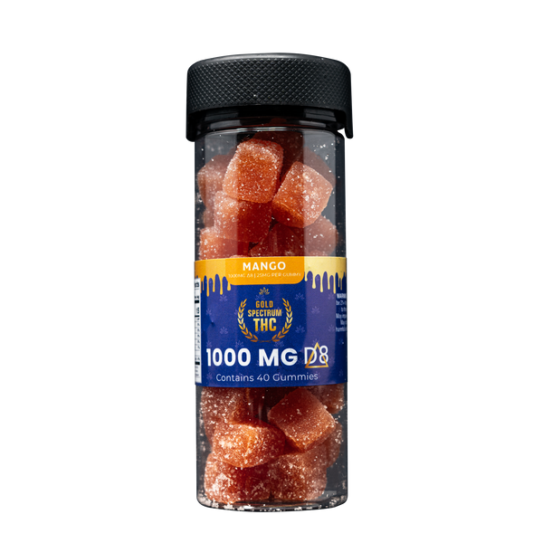 Gold Spectrum 1000mg D8 Gummies