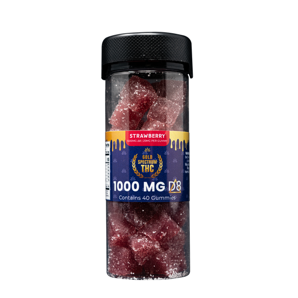 Gomitas Gold Spectrum D8 de 1000 mg