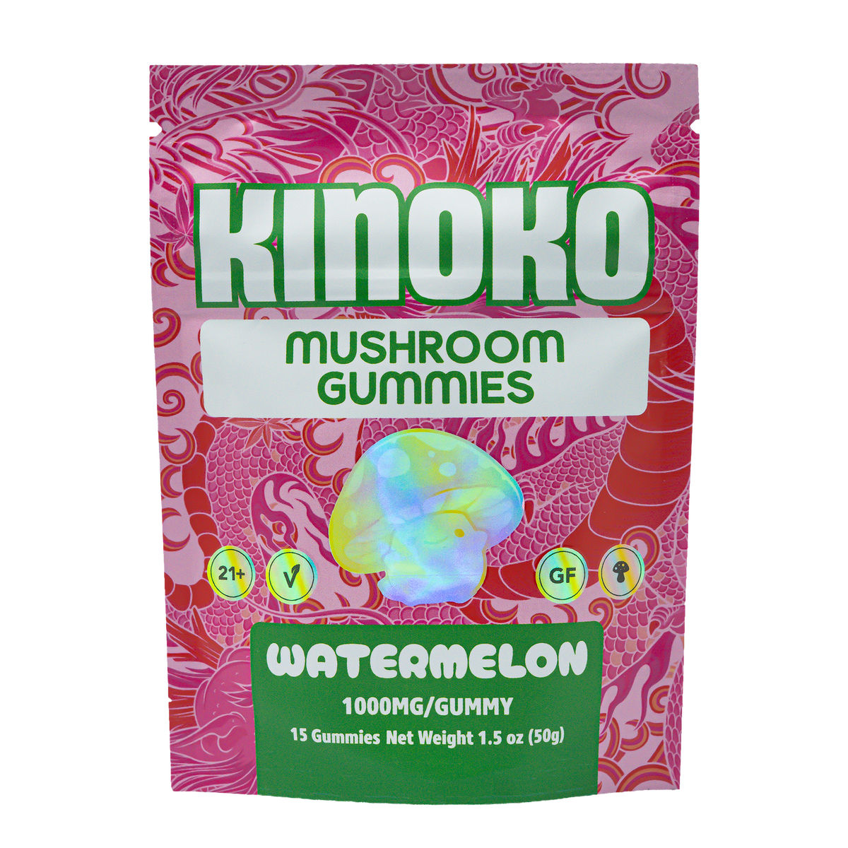 Noko Mushroom Gummies (15pk) – Gold Spectrum