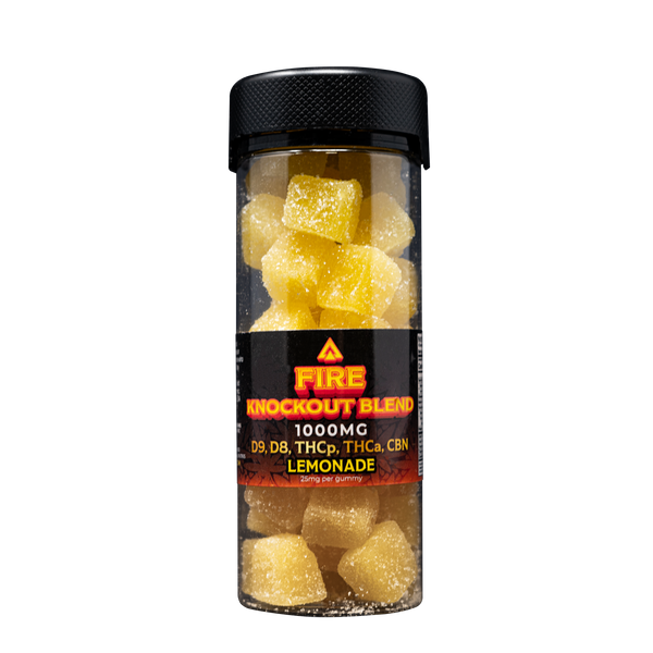 Fire Knockout Blend Gummies 1000mg