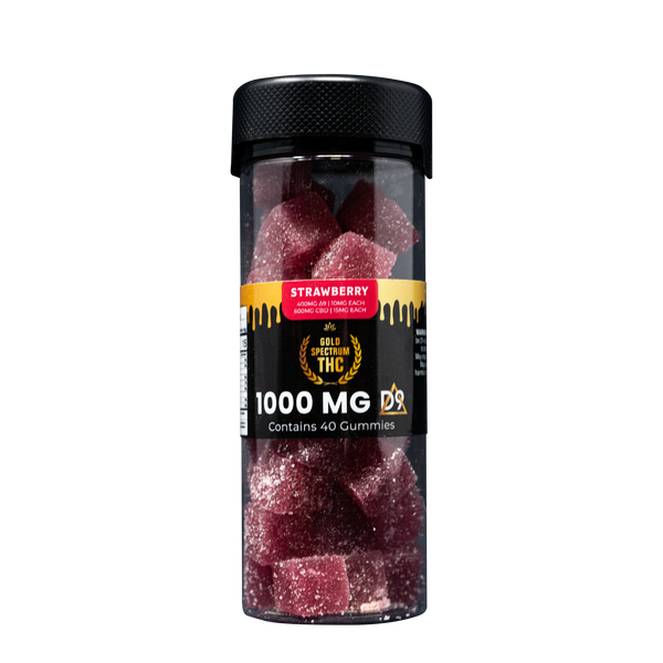 Gold Spectrum 1000mg D9 Gummies