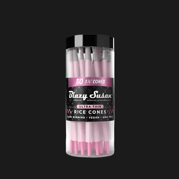 Blazy Susan Black Line Rice Cones (50ct)