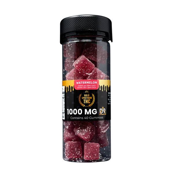 Gold Spectrum 1000mg D9 Gummies