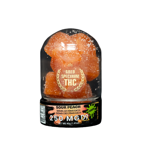 Gold Spectrum 250mg D9 Gummies 10ct
