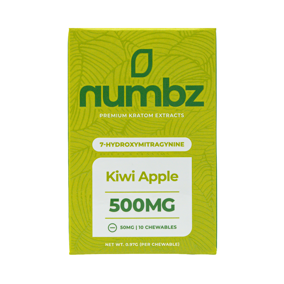 Numbz Chewables 500mg – Gold Spectrum