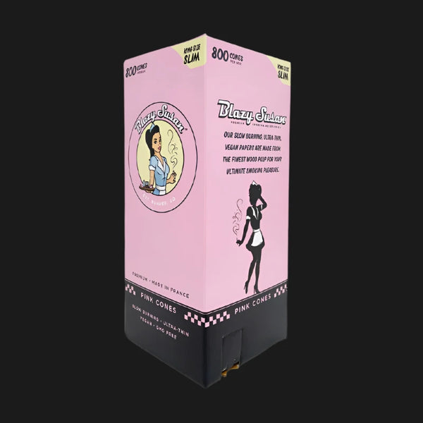 Blazy Susan King Size (800ct) Pink Paper Cones