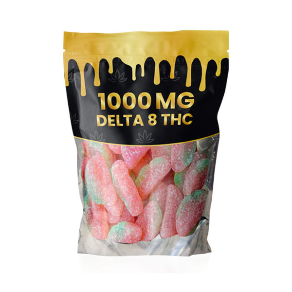 1000mg Delta-8 Gummies - Watermelons