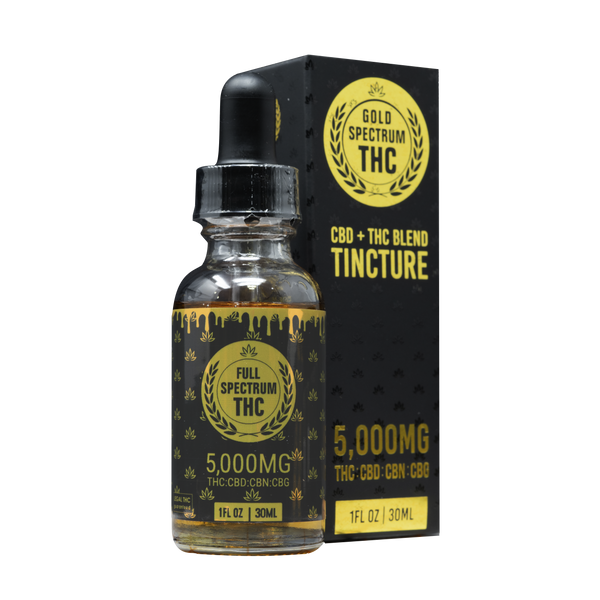 Gold Spectrum Full Spectrum Blend 5000mg Tincture