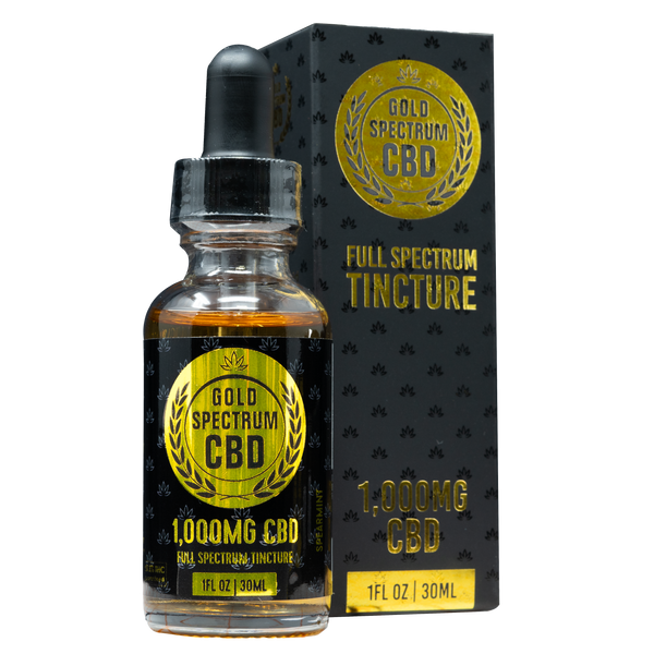 Gold Spectrum CBD 1,000mg Tincture