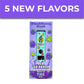 fruity 2ml Key Biscotti Delta 8 disposable vape in-box front view