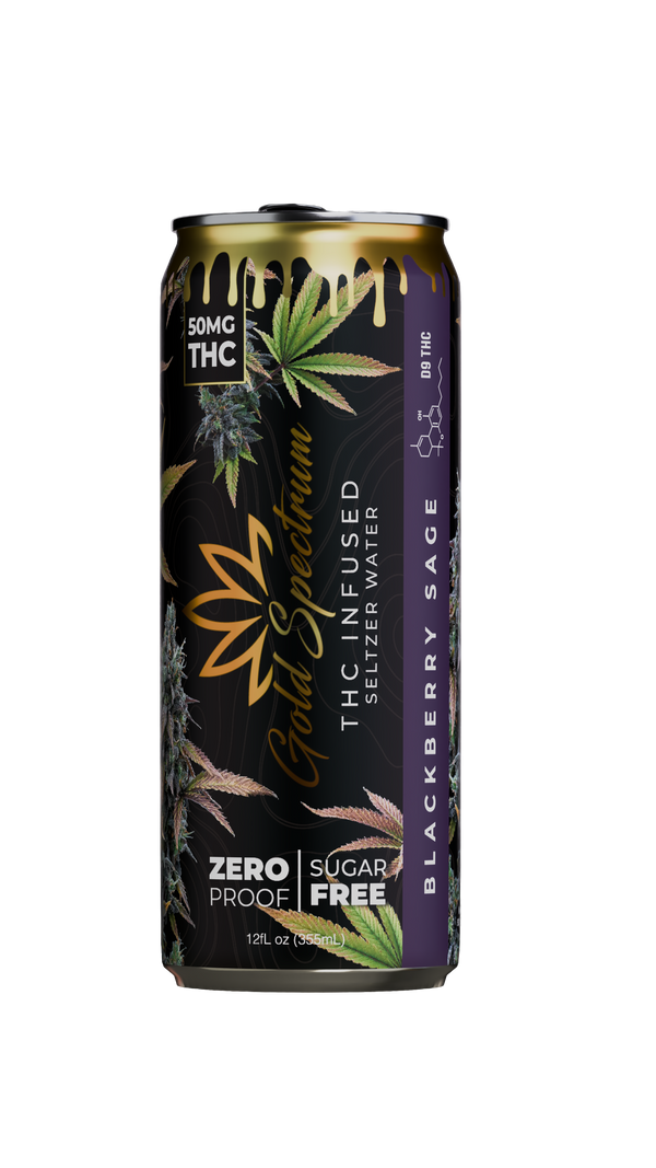 Gold Spectrum THC Infused Seltzer