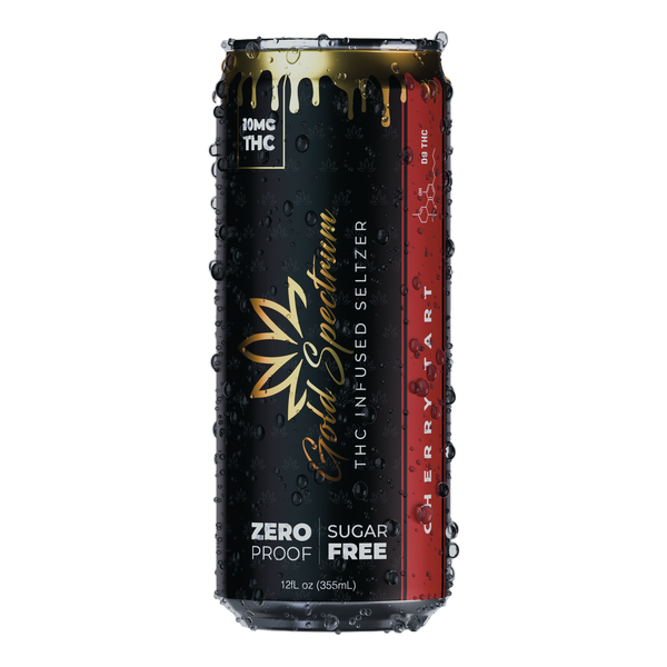 Gold Spectrum THC Infused Seltzer - 6- Pack Beverage