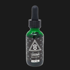 Delta-8 Tincture 1000mg - Spearmint Flavor