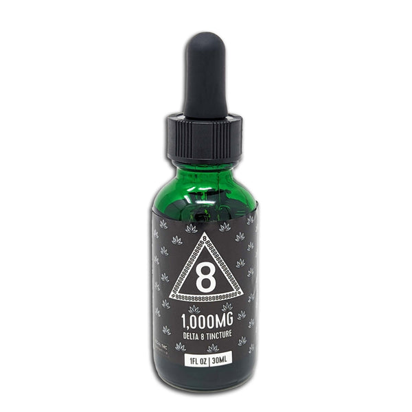 Delta-8 Tincture 1000mg - Spearmint Flavor