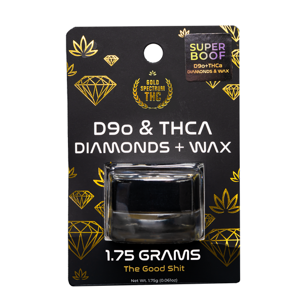 Gold Spectrum D9o/THCA 1.75g Diamonds + Wax