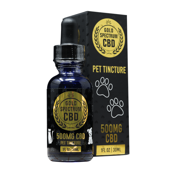 Gold Spectrum CBD 500mg Pet Tincture