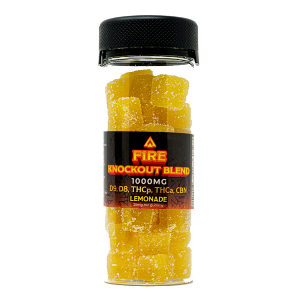 Fire Knockout Blend Gummies 1000mg