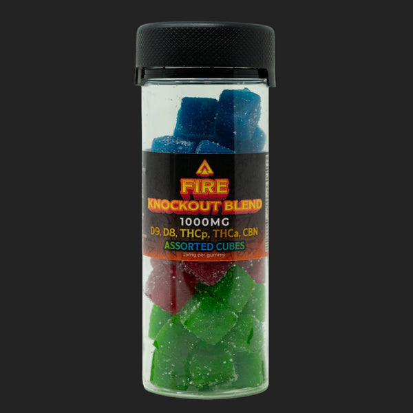 Fire Knockout Blend Gummies 1000mg