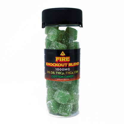 Fire Knockout Blend Gummies 1000mg