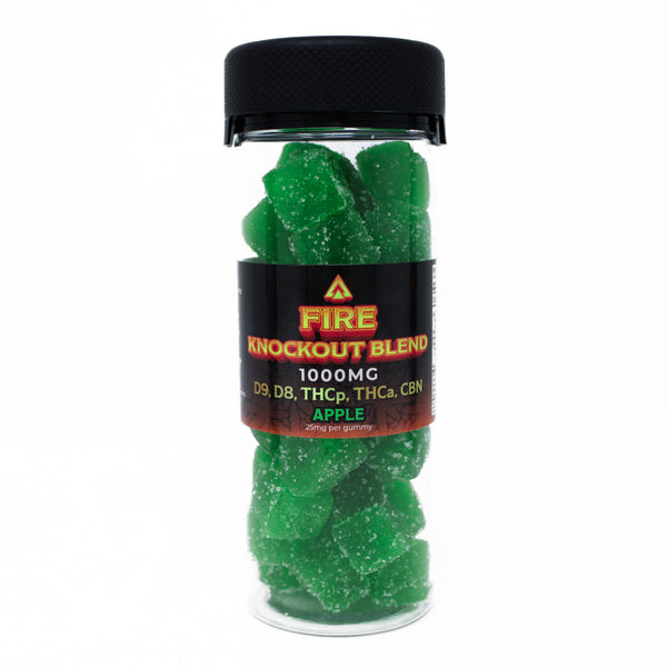 Fire Knockout Blend Gummies 1000mg