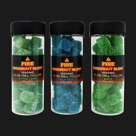 Fire Knockout Blend Gummies 1000mg