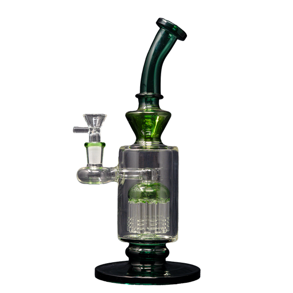 Green Showerhead Bong