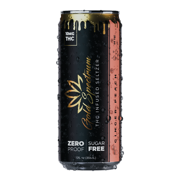 Gold Spectrum THC Infused Seltzer - 6- Pack Beverage