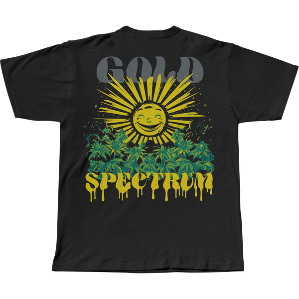 Gold Spectrum - Sun - Short Sleeve - Black