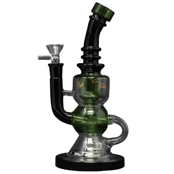 9 Inch High Class Glass 2 Chamber Bong