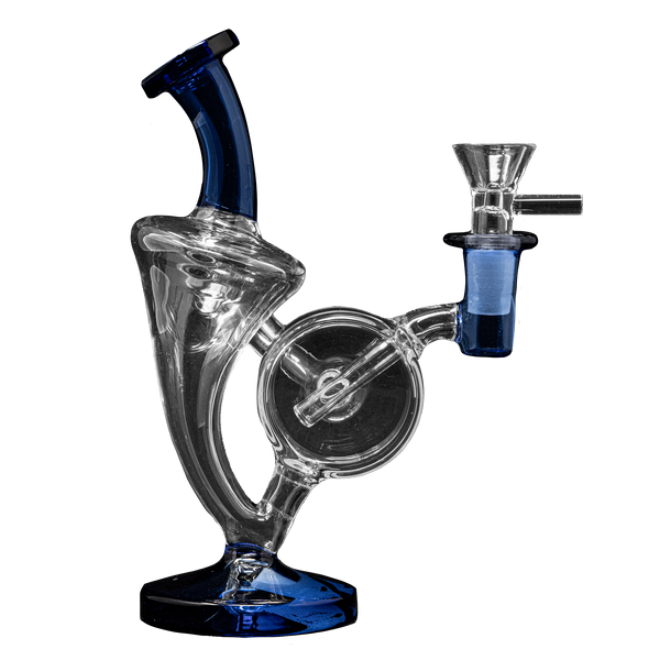 High Class Glass - Handle Recycler Bong