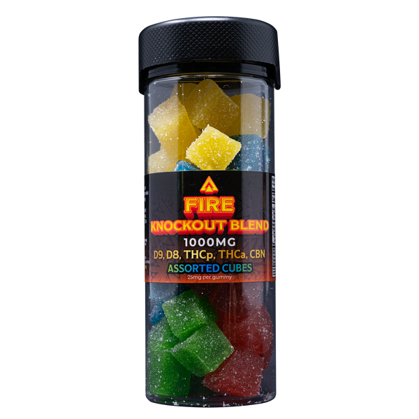 Fire Knockout Blend Gummies 1000mg