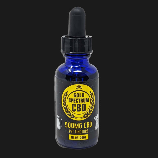 Gold Spectrum CBD 500mg Pet Tincture