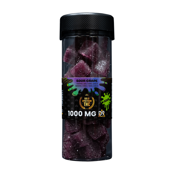 Gold Spectrum 1000mg D9 Gummies
