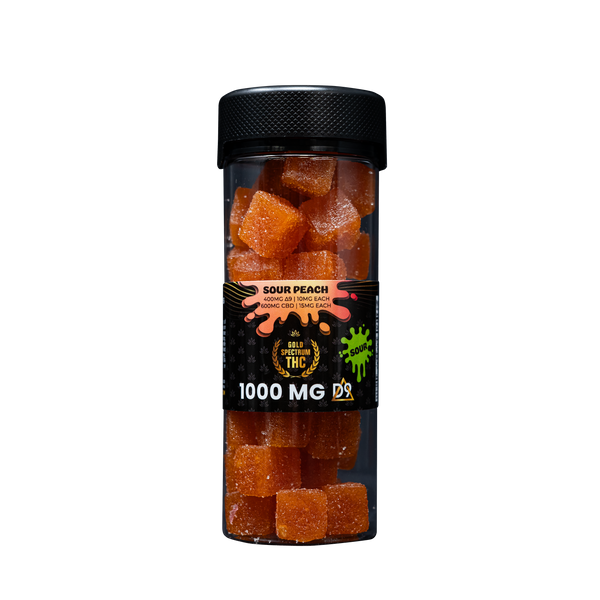 Gold Spectrum 1000mg D9 Gummies