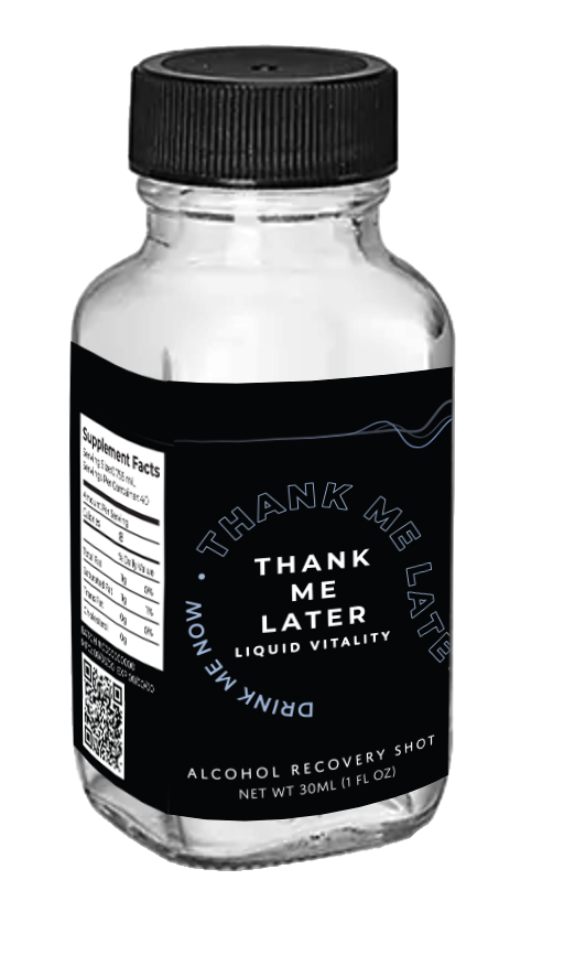 Thank Me Later - Alcohol Recovery Shot