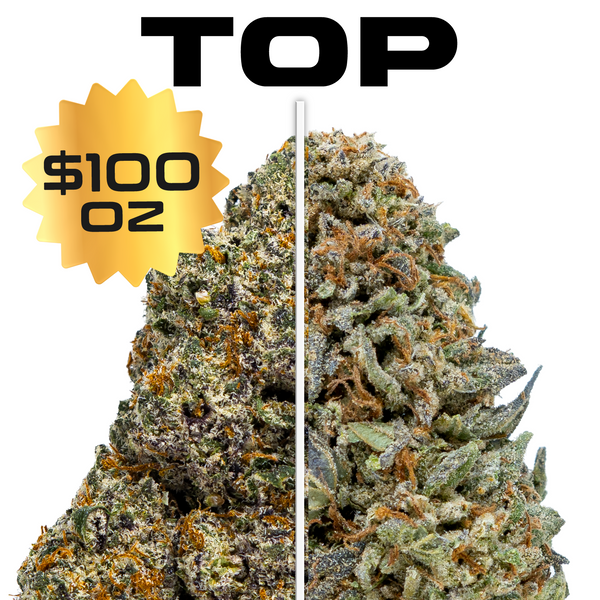 Flor de THCA de espectro dorado: variedad de máxima calidad del mes