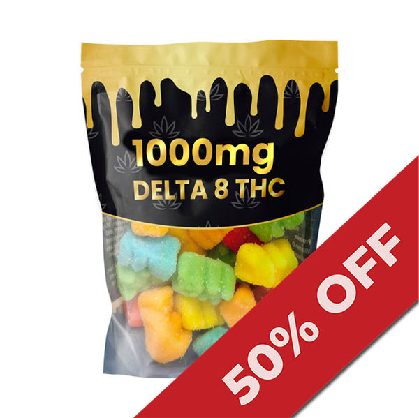 Gold Spectrum D8 1,000mg Gummies