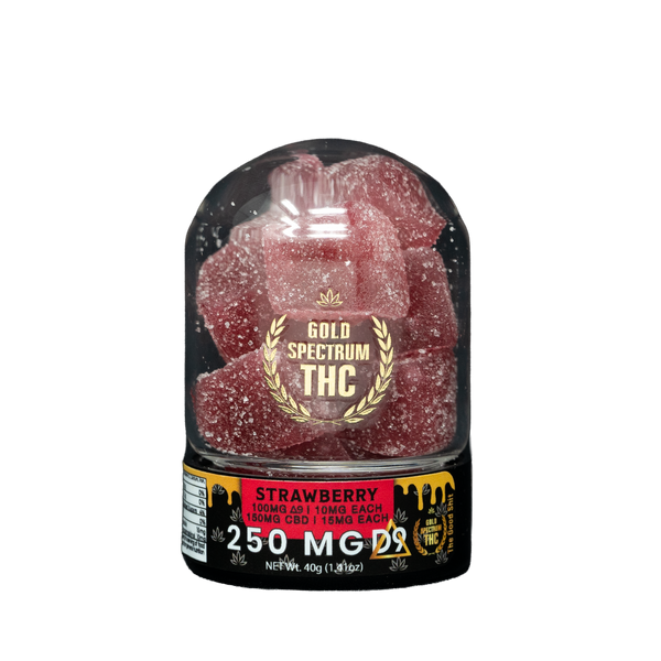 Gold Spectrum 250mg D9 Gummies 10ct