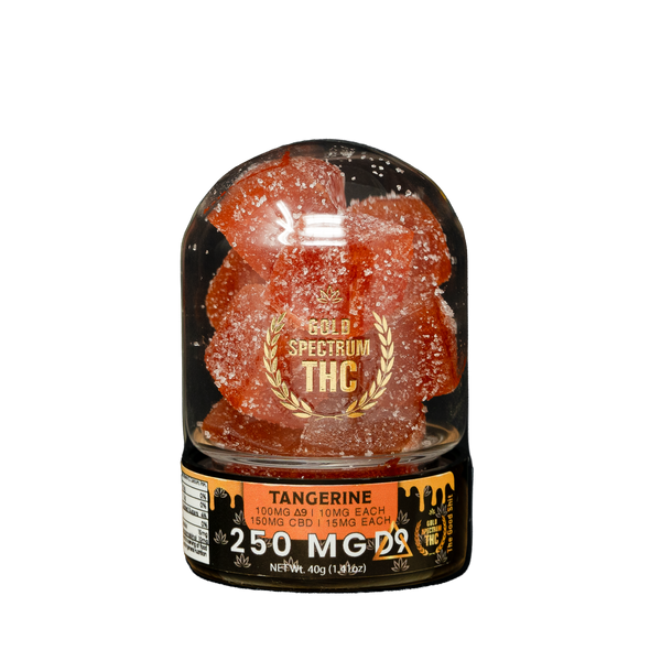 Gold Spectrum 250mg D9 Gummies 10ct