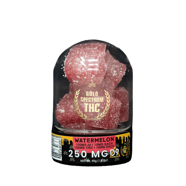 Gold Spectrum 250mg D9 Gummies 10ct