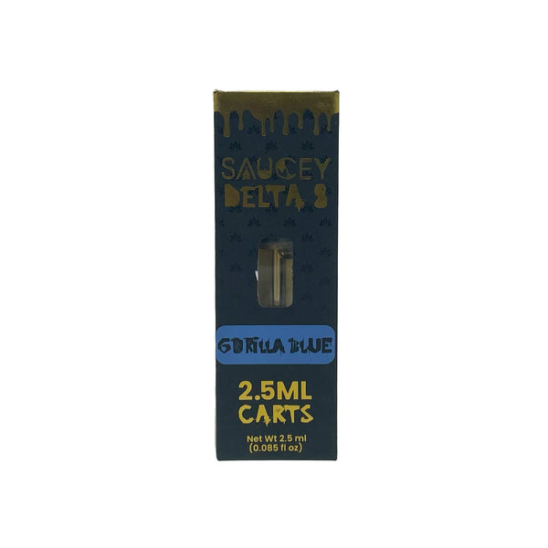 Gold Spectrum Gorilla Blue Saucey 2.5ml D8 Cart