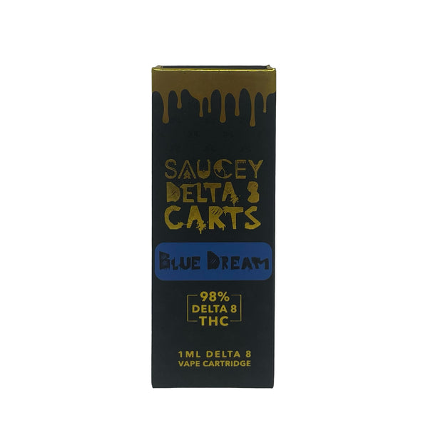 Blue Dream flavored Saucey Delta-8 THC 1ml Cartridge