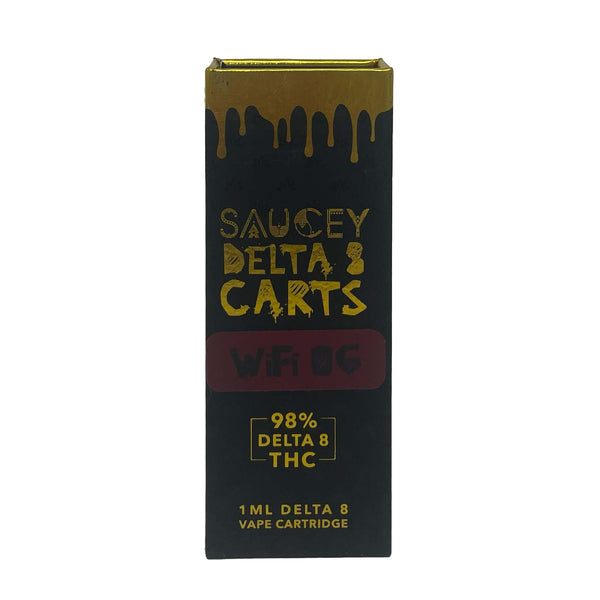 Wifi OG flavored Saucey Delta-8 THC 1ml Cartridge