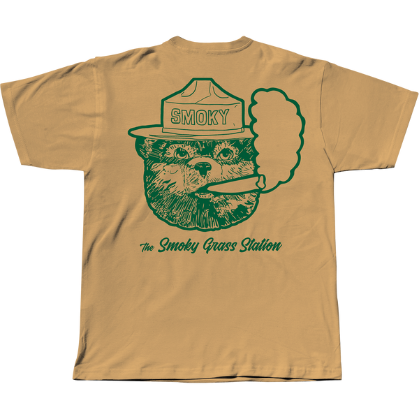 Smoky Grass Station - STB  - Short Sleeve - Tan