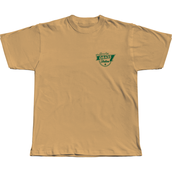 Smoky Grass Station - STB  - Short Sleeve - Tan
